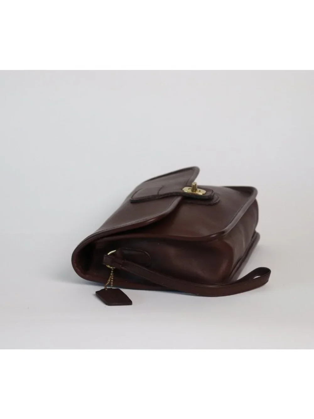 Vintage 1980's Coach Turn-Lock Clutch Bag Style 9832